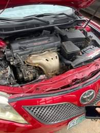 A picture of Over sharp spider 4 plug engine Ac Back ac vent