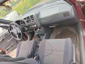 A picture of Toyota Rav4 first body pan with untampered engine and Gear