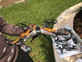 A picture of Drones