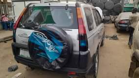 A picture of Honda crv 03