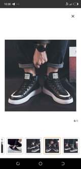A picture of 2022 Men casual Running Sneakers Black