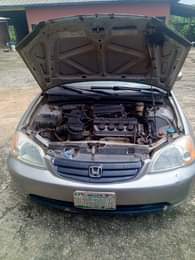 A picture of SMARTAUTOS Honda Civic 2001 Model Silent engine Gear untouched Ac