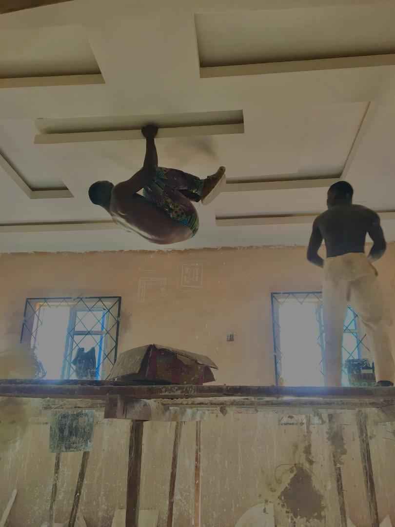 A picture of Pop ceiling