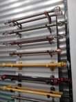A picture of Curtain rods