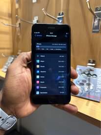 A picture of iphone 7plus 128GB