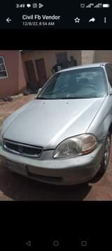 A picture of Honda Civic 1998 First body good gear engine smoke but
