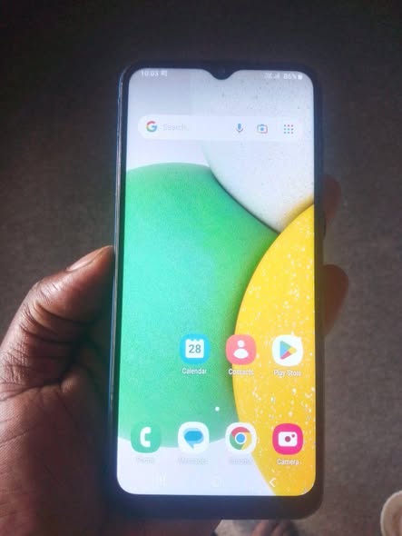 A picture of Samsung Galaxy A03 core