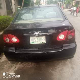 A picture of 07 Corolla body needs paint