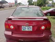 A picture of Toyota Corolla 2004 2 2M Lokoja Kogi State