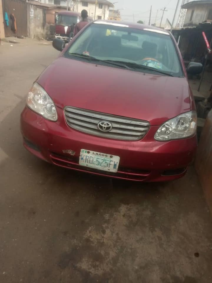 A picture of 04 Toyota Corolla 2004 model Buy and drive Awoof deal