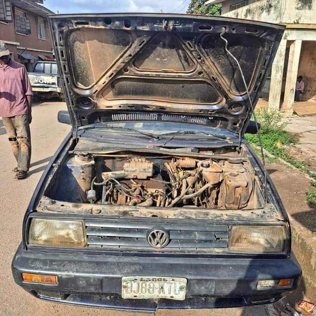 A picture of Golf scrap car for sale