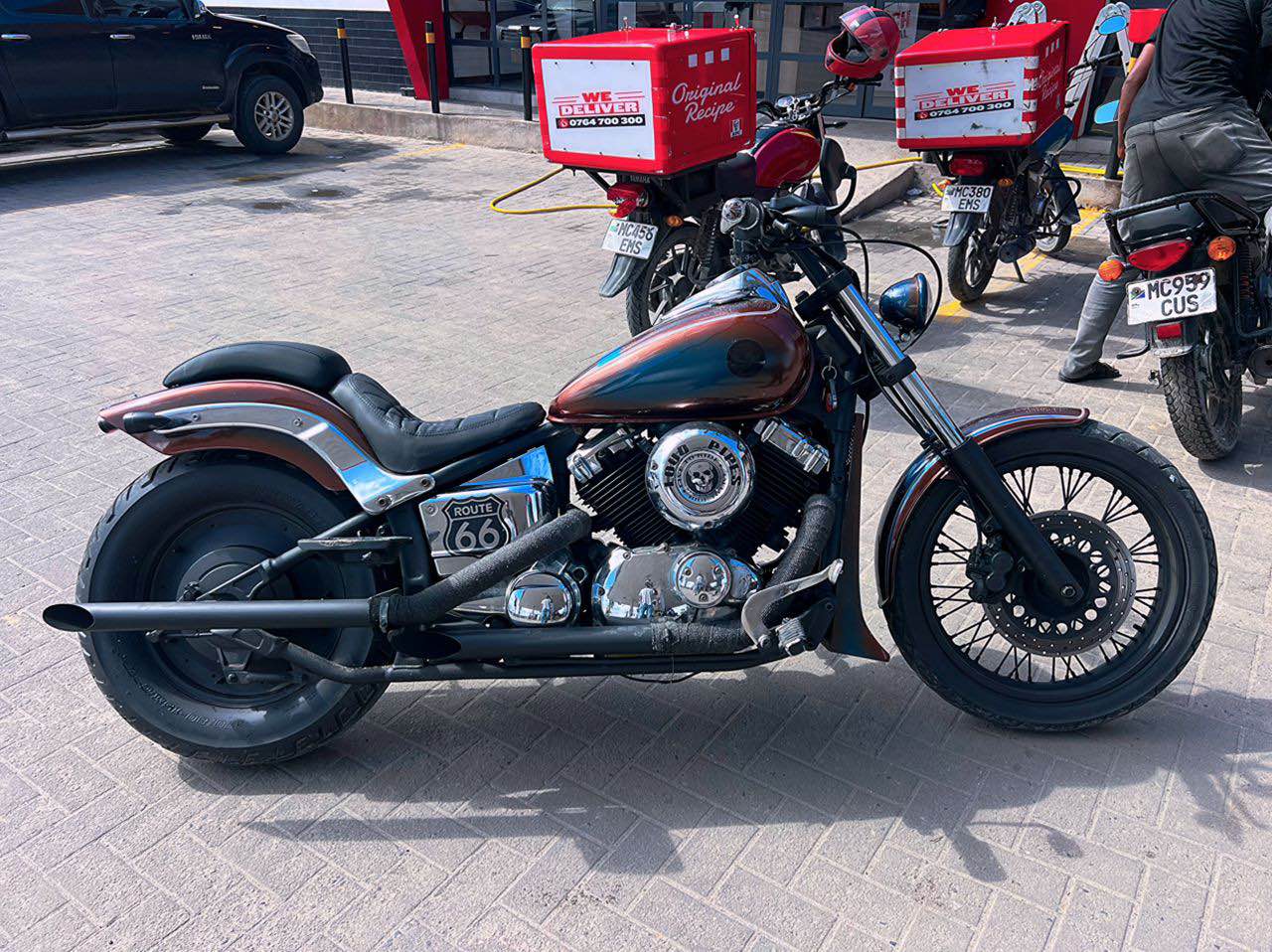 A picture of Yamaha Dragstar 660cc
