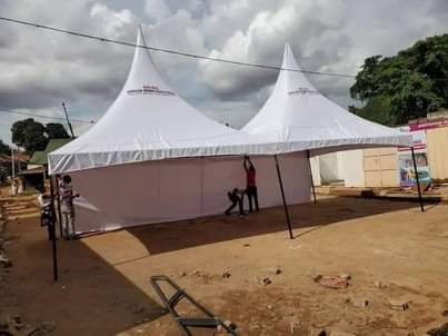 A picture of New tents