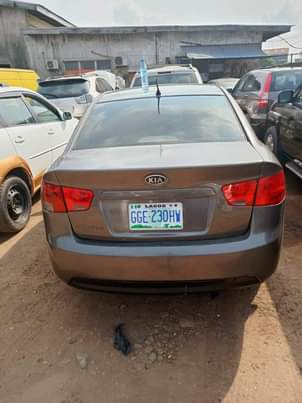 A picture of Kia cerato engine idea working perfect AC working buy and