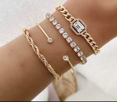 A picture of Stainless steel bracelets are available all at