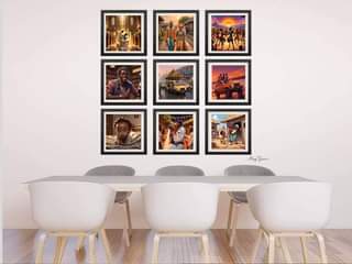 A picture of Beautiful Art works available in all sizes whatsapp or call