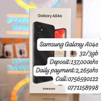 A picture of Samsung phones