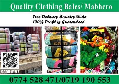clothing bales