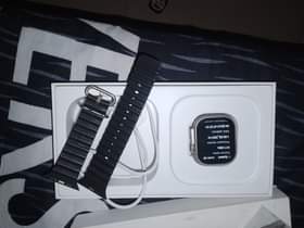 A picture of SMART WATCH FOR SELL ULTRA 9 Still new everything is