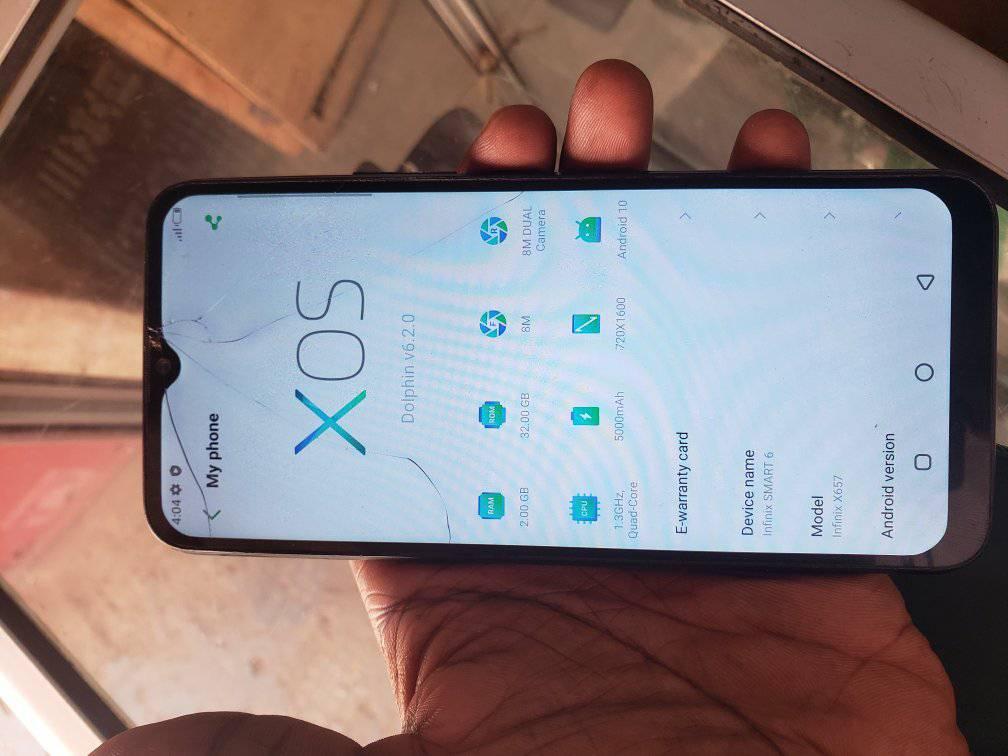 A picture of Infinix smart 6