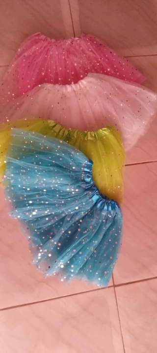 A picture of tutu skirts