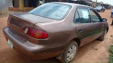 A picture of 1999 Toyota Corolla. Call 08060601456.