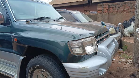 A picture of Pajero petrol engine