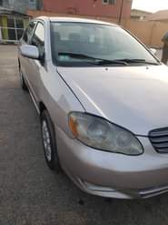 A picture of 2004 model Toyota Corolla LE Tokumbo standard Nothing to fix