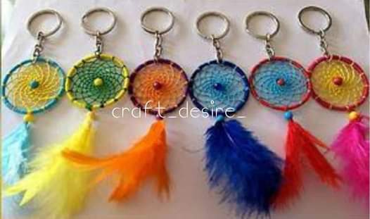 A picture of Customised Dreamcatcher keychains