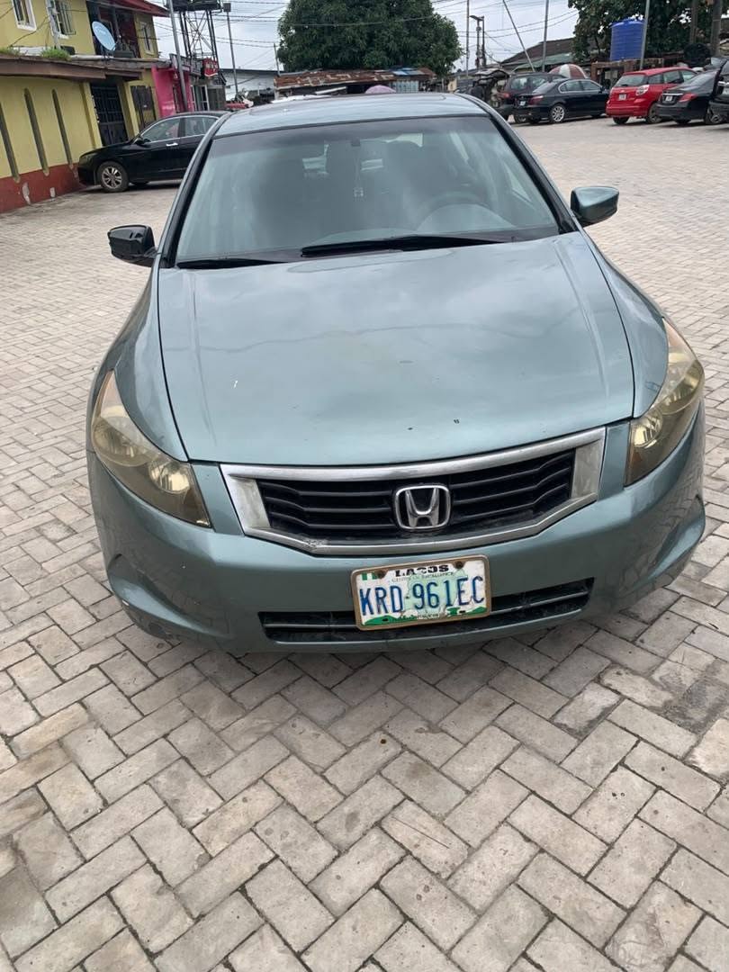 A picture of HONDA ACCORD 2008 FOR SALE Condition Neatly used Nigerian used