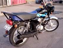 A picture of TVS CC125