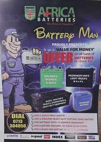 A picture of AFRICA BATTERIES