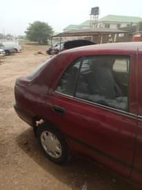 A picture of Distress sales sound Nissan Sunny wit untampered engine nd manual