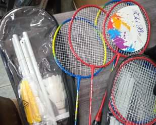 A picture of Badminton racket sets