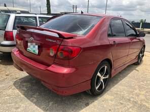 A picture of Belgium grade Toyota Corolla 2007 First body First user 6