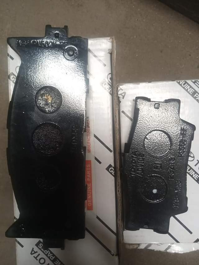 A picture of Toyota and Lexus spare parts and upgrade