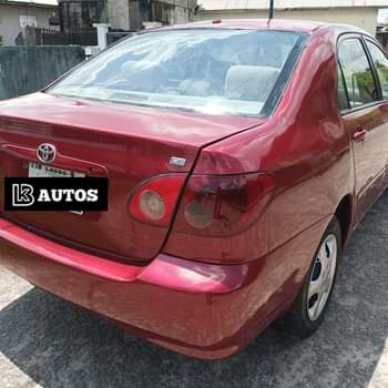 A picture of KB AUTOs flashed on the first body Toyota Corolla YEAR