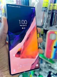A picture of Samsung note 20 ultra