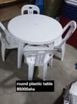 A picture of Plastic chairs
