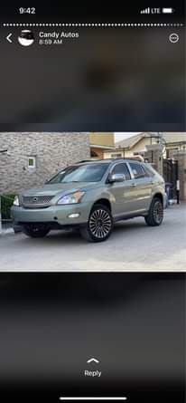 A picture of Lexus RX350