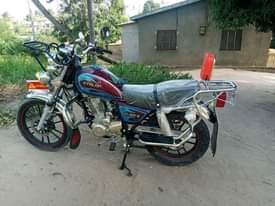 A picture of Mnyama king mpya ziro km cc 150 8 ina full