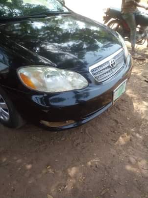 A picture of Toyota corolla