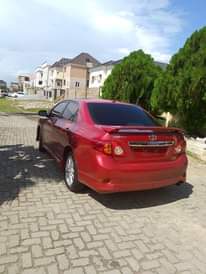 A picture of Toyota corolla