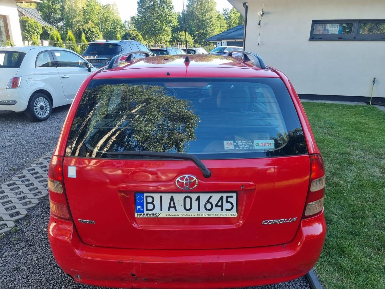 A picture of Toyota corolla