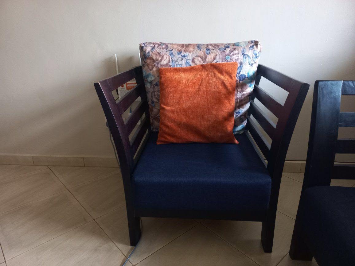 A picture of Carol chairs used 1 year Good as new