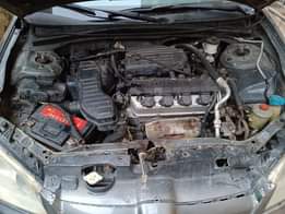 A picture of Well used 2005 civic with Engine Gear AC Clean interior