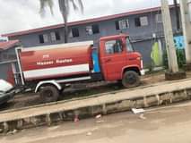 A picture of tanker truck