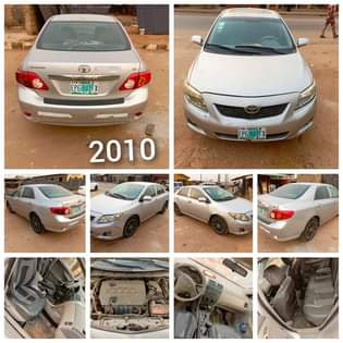 A picture of Toyota corolla 2010
