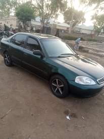 A picture of 2000 Honda Civic 2000 Green