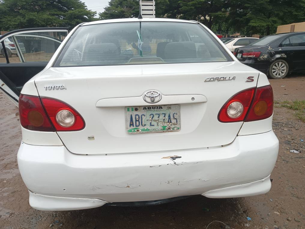 A picture of 04 Corolla sport